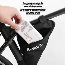 Saddle Bag, Cycling Bike, Mountain Bike Bag, Triangle Tool Kit, Upper Pipe, Crossbeam Bag, Bike Equipment Accessories