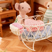 Toy House Accessories: Hanging Storage Basket Perfect for dollhouse accessory sets