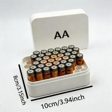 3D Printed Honeycomb AA/AAA Battery Storage Box Minimalist Home Organization Gadget for Neatness Lovers