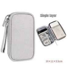 Double-Layer Travel Cable Organizer