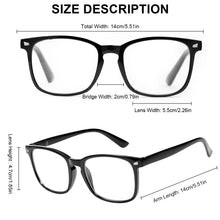 Reading Glasses for Women Men  L17 Blue Light Blocking UV Filter Computer Readers,Anti Eyestrain Eyeglasses