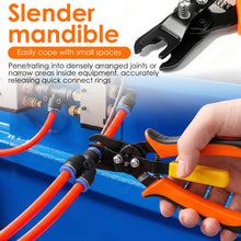 Pneumatic Disconnect Tool Set Push-to-Connect Pneumatic Fittings Removal Tool Quick Air Hose Disconnect Pliers for Maintenance