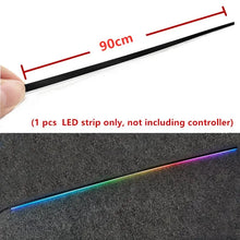 For Accessories For LED Symphony Car Interior Decoration Atmosphere Light RGB Acrylic Strip Additional Replacement 6/10/14/18in1