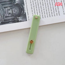 1pc Universal Phone Hand Band Bracelet Silicone Phone Holder Finger Ring Push Pull Grip Stand Sticker Phone Holder
