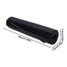 Barbell pad squat weightlifting foam neck and shoulder protection pad support black Oxford cloth high elastic foam barbell pad