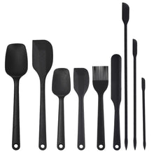 Silicone Baking Tool Set 6-piece/ 9-piece Cream Scraper Oil Brush Heat-resistant Food Grade BBQ and Kitchen Utensils
