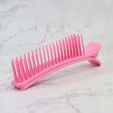 Hair Sectioning Clips With Comb Professional Barber Hair Grip Clamps For Dyeing Perm Styling Hair Accessories