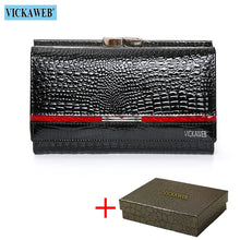 Free Gift Small Cute Wallet For Women Fashion Mini Purse Female Patent Leather Ladies Designer Brand Short Red Woman Card Holder