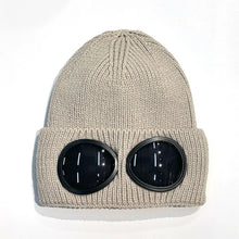 New Winter Warm Beanie Hats Women Men Winter Windproof Glasses Knitted Ski Mask Cap Outdoor Ear Protection Sports Cold Hat