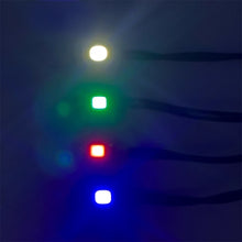 TRINOOD 2/3/4 LEDs Red White Green Blue Light Lamps Bar Controller for 1/10 Axial SCX10 TRX4 RC Car Drift Crawler body lights