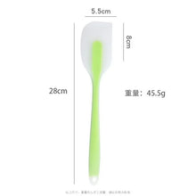 Silicone baking tools, spatula, semi transparent spatula, baking scraper, cream, heat-resistant kitchen utensils, mixer