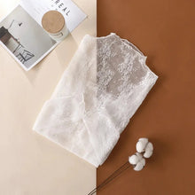 Women's Mesh T-Shirts Long Sleeve Transparent Lace Blouse Sheer See through Top Bottoming Shirt Crop Body Tee