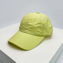 New Unisex Quick Drying Solid Simple Baseball Hats Sports Breathable Sunshade Outdoor Peaked Caps Versatile Fashion Candy Color