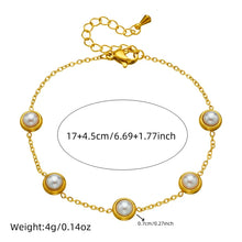 DIEYURO 316L Stainless Steel Pearl Butterfly Flowers Necklace Bracelet Earrings Suit Women New Trend Non-fading Jewelry Set Gift