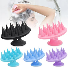 Silicone Hair Massage Brush Scalp Shampoo Massage Comb Hair Care Root Scalp Massager Shower Brush Salon Hair Tool Bath Wash