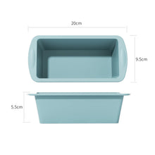 Silicone Baking Molds NonStick Rectangle Cake Pans Mini Loaf Pan Easy Release Bread Toast Mould Kitchen Accessories Pastry Tool