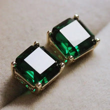 2026 New Style Fashion Green Crystal Pendant Earrings for Women's Engagement Party Accessories with Noble  Unique Jewelry