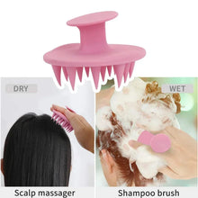 Silicone Hair Massage Brush Scalp Shampoo Massage Comb Hair Care Root Scalp Massager Shower Brush Salon Hair Tool Bath Wash