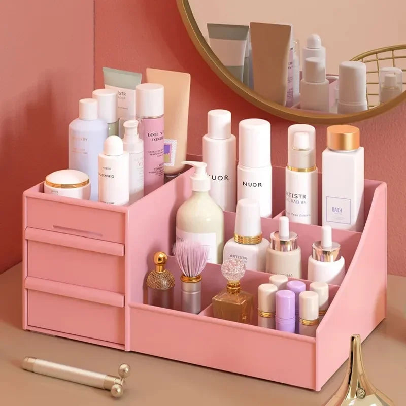 Bathroom Organization Boxes Nail Polish Box Garden Makeup Organizer Jewelry Large Capacity Cosmetic Storage Homes Bag Organizers