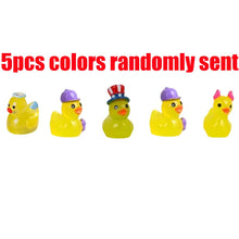 40 Kinds of Mini Ducks Collection Luminous Yellow Duck Miniatures Fairy Garden Decoration Desk Decorative Figurines Home Decor