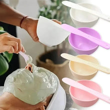 Facial Skin Care Tools Kit:Silicone Mask Brush,Facial Applicator Spatula,Measure Spoon&Face Mask Mixing Bowl Set–Beauty Supplies