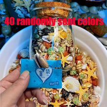 40pcs Mini Luminous Blind Box Animal Snacks Fruit Conch Blind Bag Small Ornaments Creative Decoration Party Gifts Randomly Sent