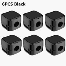 6Pcs Magnetic Cable Clips Cord Organizer Desktop Cable Management Accessories Self-adhesive USB Charging Line Holder For Office