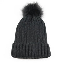 Women Winter Thicken Satin Lining Beanie Soft Faux Fur Pom Pom Hats For Women Men Outdoor Warm Protect Hair Crochet Skullies Cap