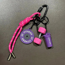 Fitness Keychain Fitness Enthusiasts High-end Gifts Sports Enthusiasts Fitness Bag Kettle Accessories Bag Hanging Gifts.