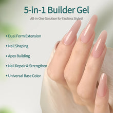 Nailpop 30/100g Builder Nail Gel Milky Smooth Large Capacity Nail Extension Acrylic UV/LED Gel Suitable DIY Nail Art Salon DIY