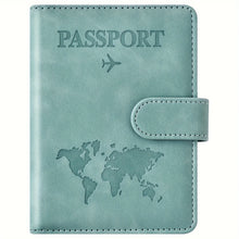 Passport Holder, Passport Cover with Credit Card Slot and Boarding Pass Slot Combo, Passport Wallet Case Book Travel Must Have