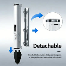 Professional 3D Print Pen Competition Level OLED Display 3D Printing Pens With PLA Filament 3D Doodling Making Detachable Design