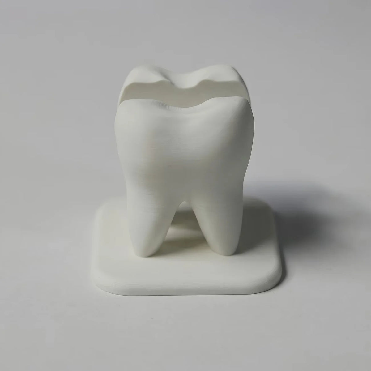 Creative Teeth Styling Business Card Storage Box Clinic Front Desk Display Stand Desktop Decoration Ornaments