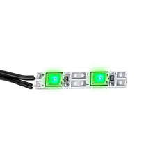 TRINOOD 2/3/4 LEDs Red White Green Blue Light Lamps Bar Controller for 1/10 Axial SCX10 TRX4 RC Car Drift Crawler body lights