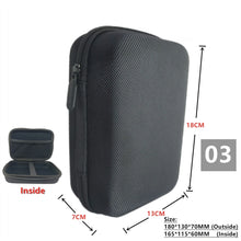 Earphone Data Storage Bag  Cable Organizer Multimeter Electronic Box Bags Zipper Pouch Tech Gadgets Portable Charger U Disk Case