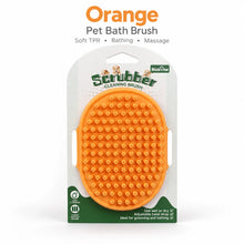 Pet Bath Brush for Dogs Cats Soft TPR Grooming Massage Brush Deshedding Cleaning Scrubber Adjustable Hand Strap Pet Shower Suppl