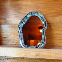 Desktop Decorative Accessories Artistic Mirror Home Interior Decoration Irregular Retro Crafts Desktop Makeup Mirror