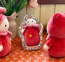 Desktop Decorative Accessories Artistic Mirror Home Interior Decoration Irregular Retro Crafts Desktop Makeup Mirror