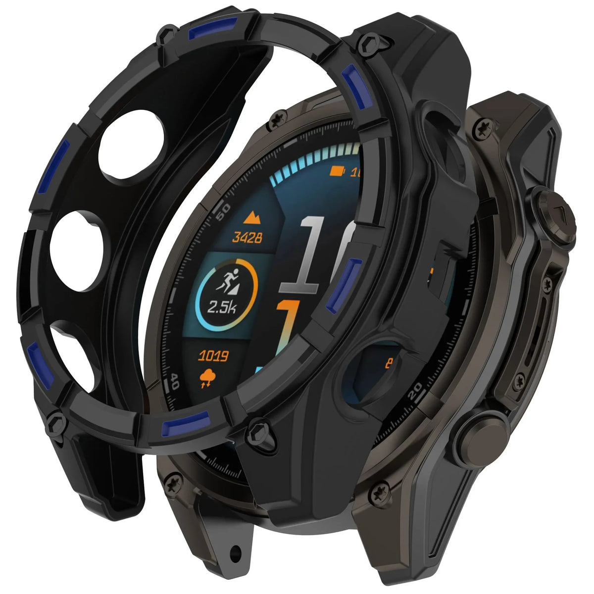TPU Case for Garmin Fenix8 51/47/43MM Watch Cover Bracelet Frame Bezel Replacement Shell for garmin Fenix 8 Protective Soft Case