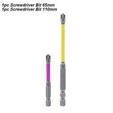Precision Magnetic Electrician Screwdriver Bit Outlet Special Slotted Cross Batch Non-slip for FPH2 Socket Switch Power Tool Kit