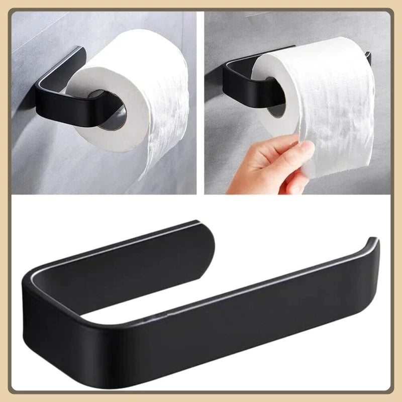 Bathroom Towel Rack, Simple Storage Rack, Bathroom Towel Rack, Multifunctional Toilet Storage Rack Cloth Hanging Rack Wall Shelf