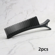 Hair Sectioning Clips With Comb Professional Barber Hair Grip Clamps For Dyeing Perm Styling Hair Accessories