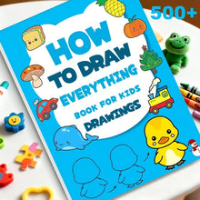 200+ Step-By-Step Creative Drawing Book |   Durable Paper, Art Learning and Painting Supplies, Educational Art Activity Book to Cultivate Creativity and Motor Skills, Gift for Art Enthusiasts, Easter, Christmas, Birthday Gift