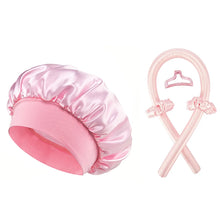 Heatless Curling Set with Satin Cap
