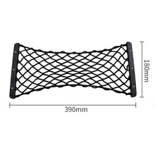 Car Back Rear Trunk Storage Net Pocket Trunk Seat Back Bag Elastic Storage Bag Auto Organizer Net Universal Storage Bag