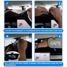 Foldable Car Windshield Sunshade UV & Heat Block Reflective Cover, Portable Auto Front Window Sun Shield for Most Vehicles