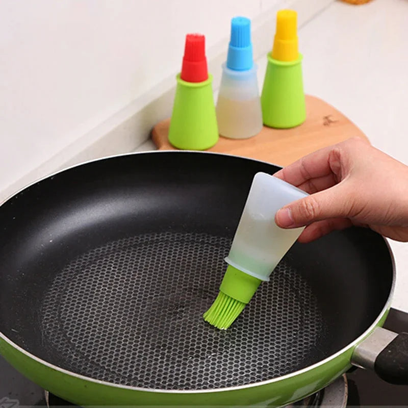 Kitchen Accessories Tools Silicone Oil Brush Basting Brushes Cake Butter Bread Pastry Brush Cooking Utensil Kitchen Gadgets BQ.