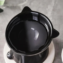 cat accessoriesElevated Slanted Anti Tip Cat Bowl Neck Protection Dual Purpose Pet Food Water Feeder Large Capacity Pet Supplies