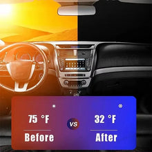 Foldable Car Windshield Sunshade UV & Heat Block Reflective Cover, Portable Auto Front Window Sun Shield for Most Vehicles