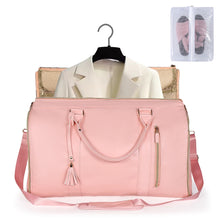 New Foldable Handbag Women's Travel Clothes Totes Large Capacity Luggage Handbag Sport Outdoor Fitness Multi Function Organizer